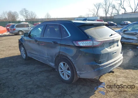 2015 Ford Edge Sel из США, поврежденный, VIN 2FMTK4J87FBC18393